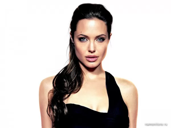 Анджелина Джоли в чёрном платье, Знаменитости