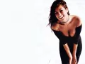 open picture: «Eva Mendes - a photo on a white background»