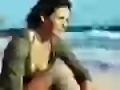 Evangeline Lilly at the sea