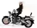 Jennifer Ellison on a motorcycle