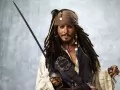 open picture: «Johnny Depp in a film Pirates of Caribbean sea»