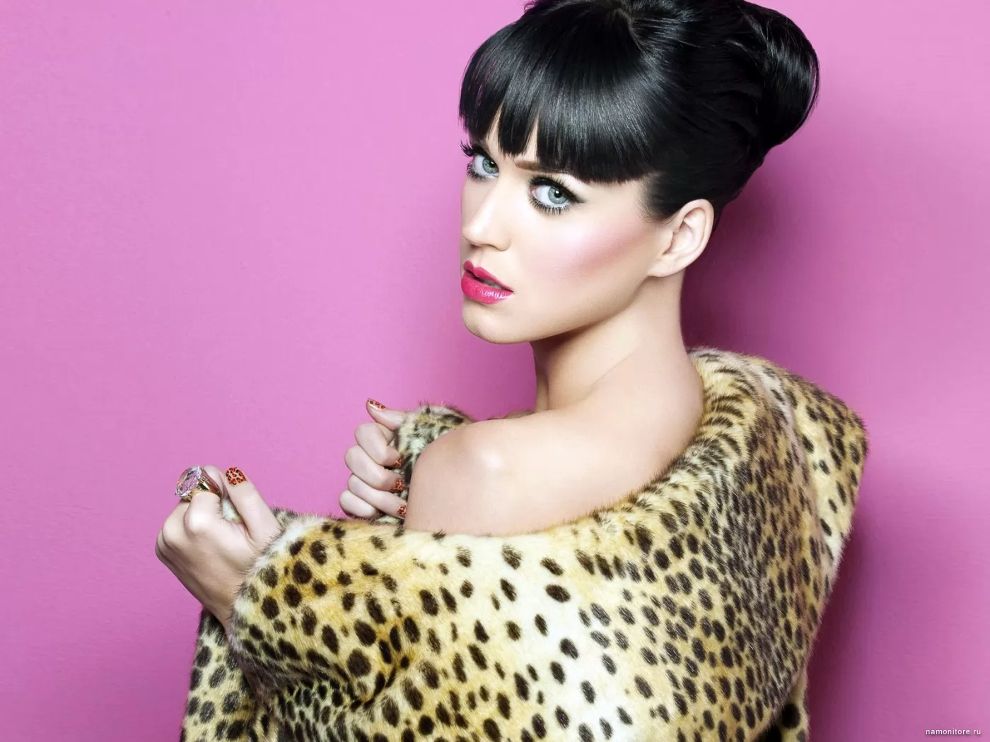 Katy Perry, брюнетки, девушки, знаменитости, Кэти Перри, розовое х