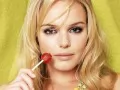 обои для рабочего стола: «Портрет Kate Bosworth с чупа-чупсом»